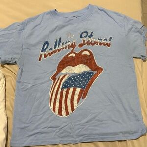 The Rolling Stones Light Blue Tee